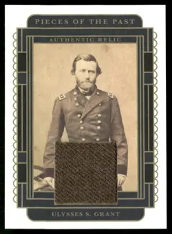 2025 Pieces of the Past Authentic Uniform Relic Ulysses S. Grant PR_44 - Image 1