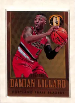 2014-15 Panini Gold Standard #5 Damian Lillard /285 NM - Image 1