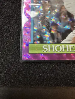 2026 Topps Series 2 Shohei Ohtani Pink Crackle Foil 91AS-50 Mega Exclusive - Image 3