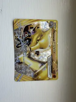Pokemon TCG Marowak BREAK Rare Holo Fighting Type BREAKthrough 79/162 140 HP - Image 1