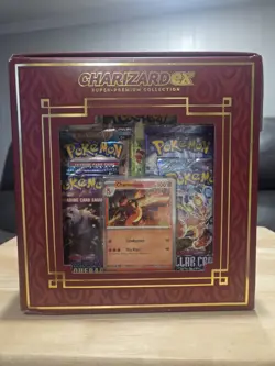 2024 Pokemon TCG Charizard ex Super Premium Collection Box Factory Sealed WPP1 - Image 2