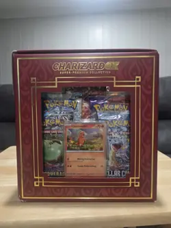 2024 Pokemon TCG Charizard ex Super Premium Collection Box Factory Sealed WPP1 - Image 4