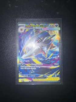 Mega Sharpedo EX 127/094 BREAKpoint Secret Rare Full Art Holo - Image 2