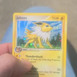 Pokemon TCG Jolteon POP Series 3 Holo Rare 70 HP 003/017 Stage 1 2006 - Image 1