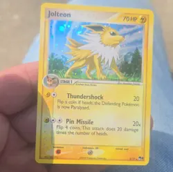 Pokemon TCG Jolteon POP Series 3 Holo Rare 70 HP 003/017 Stage 1 2006 - Image 2