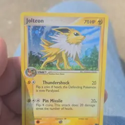 Pokemon TCG Jolteon POP Series 3 Holo Rare 70 HP 003/017 Stage 1 2006 - Image 3