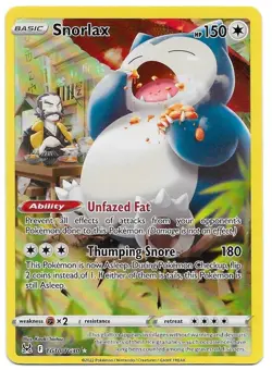 Pokemon TCG - Snorlax #TG10 - Trainer Gallery - NM/M - Image 1