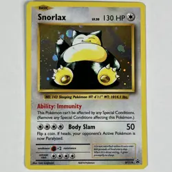 Snorlax 130 HP Holo XY XY179 (Cosmos Holo) (2016) English Basic Pokemon TCG Card - Image 1
