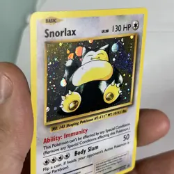 Snorlax 130 HP Holo XY XY179 (Cosmos Holo) (2016) English Basic Pokemon TCG Card - Image 5