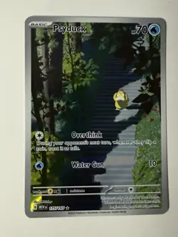 Pokemon Psyduck 175/165 Illustration Rare IR Scarlet & Violet 151 Near Mint NM - Image 2