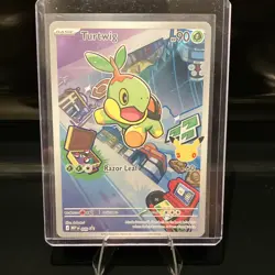 Pokemon TCG First Partners Illustration Series One Turtwig Piplup Chimchar Set - Image 2