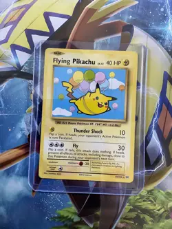 Pokemon TCG Flying Pikachu XY Evolutions 110/108 Secret Rare Free Shipping BONUS - Image 2