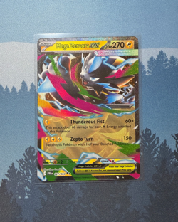 Pokemon Pitch Black Mega Zeraora ex 027/084 Holo Double Rare Near Mint - Image 1