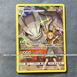 Pokemon TCG Steelix 247/236 Cosmic Eclipse Secret Rare Full Art Holo 170HP - Image 1