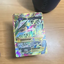 CHANGED TO AUCTION M Rayquaza EX 98/98 XY Ancient Origins Full Art HoloMEGA - Image 3