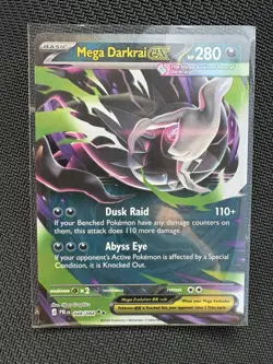Mega Darkrai Ex 048/084 Pitch Black Double Rare NM - Image 1