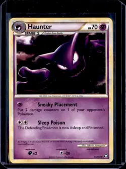 Haunter 35/102 Uncommon HGSS Triumphant Pokemon Near Mint - Image 1