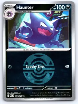 Haunter (Dusk Ball) 124/217 Uncommon Ascended Heroes Pokemon Reverse Holo NM - Image 1