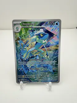 Pokemon TCG Card - Frogadier 089/086 Me04: Chaos Rising Holo NM - Image 1