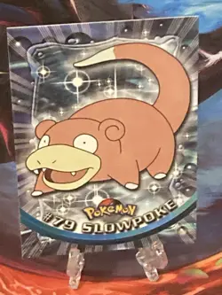 Topps Series 2 1999 TV Animation Ed SLOWPOKE #79 Pokemon Character Card - Image 1