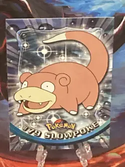 Topps Series 2 1999 TV Animation Ed SLOWPOKE #79 Pokemon Character Card - Image 1