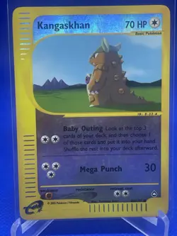 Pokemon TCG Kangaskhan Aquapolis 88/147 Common Reverse Holo LP -EX WOTC Card - Image 2