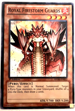 YuGiOh! - Royal Firestorm Guards - Common - Image 1