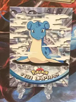 Pokemon Topps Lapras #131 Non-Holo Vintage 2000 TV Animation Card - Image 1