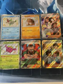 Pokemon Paldean Fates Lot 10 Cards Baby Shinies, Trainers, Full Art Shinies, NM - Image 2