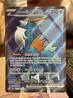 2026 Cobalion ex 103/086 Pokemon Chaos Rising - Image 1