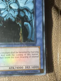 Legendary Collection Sealed Pack YuGiOh God Cards LC01-EN001 Perfect Condition!! - Image 2