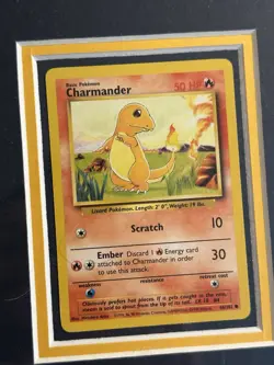 Pokemon Authentic Display - Base set Charmander Pikachu Bulbasaur Squirtle TCG - Image 2