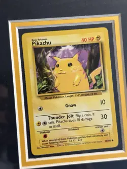 Pokemon Authentic Display - Base set Charmander Pikachu Bulbasaur Squirtle TCG - Image 3