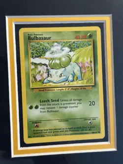 Pokemon Authentic Display - Base set Charmander Pikachu Bulbasaur Squirtle TCG - Image 4