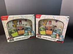 (2) Lot Pokemon TCG SV: Scarlet & Violet 151 Poster Collection Box | Sealed - Image 1