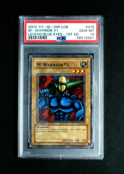 Yugioh M-WARRIOR #1 1st Edition LOB-076 (GEM MINT) PSA 10 - Image 1