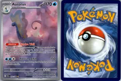 Aurorus 092/088 Perfect Order Pokemon TCG Holo Illustration Rare NM - Image 3