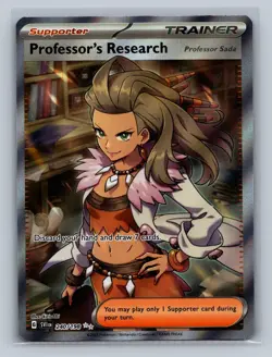 Professor's Research (Professor Sada) 240/198 Scarlet & Violet Holo NM OO-02-124 - Image 1