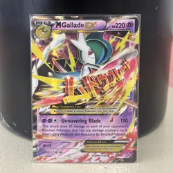 M Gallade EX 35/108 Holo XY Roaring Skies Pokemon Card - Image 1