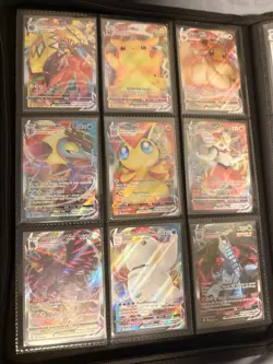 Nintendo Pokemon TCG 9-Card Binder Lot - Image 5