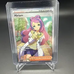 Pokemon TCG Miriam Trainer Full Art 238/198 Holo Scarlet & Violet Base Set NM - Image 1