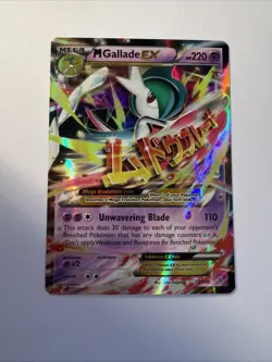 (LP) M Gallade EX 35/108 XY Roaring Skies Mega Pokemon TCG - Lightly Played - Image 1