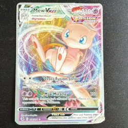 Pokemon TCG Mew VMAX Fusion Strike 114/264 Ultra Rare Holo ENG WC 2023 - Image 1