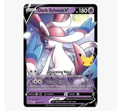 Dark Sylveon V SWSH134 Black Star Promo Full Art Rare Holo Pokemon TCG NM - Image 1