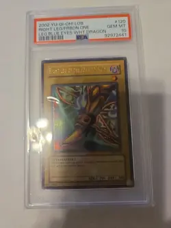 PSA 10 Right Leg of the Forbidden One LOB-120 Ultra Rare Unlimited *9503 Yugioh - Image 1