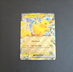 Pikachu ex 063/193 Double Rare Paldea Evolved Pokemon Holo Near Mint - Image 1