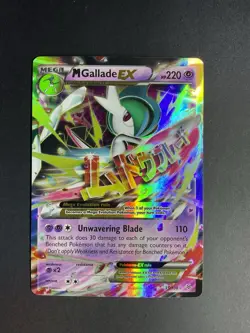 M Gallade EX 35/108 Holo Rare EX Roaring Skies Pokemon NM - Image 1