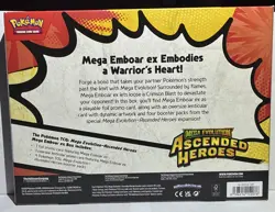 Pokemon TCG Mega Evolution Ascended Heroes Mega Emboar ex Box SEND OFFERS - Image 2
