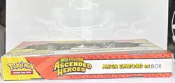 Pokemon TCG Mega Evolution Ascended Heroes Mega Emboar ex Box SEND OFFERS - Image 3