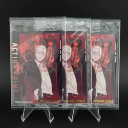 Union Arena Sakamoto Days Release Event Promo Action Point X3 (Sealed) English - Image 1